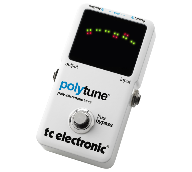 TC Electronic PolyTune, polytonálna gitarová ladička TC Electronic PolyTune, polytonálna gitarová ladička