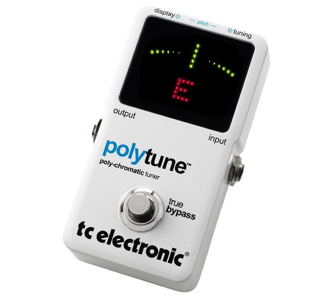 TC Electronic PolyTune, polytonálna gitarová ladička TC Electronic PolyTune, polytonálna gitarová ladička