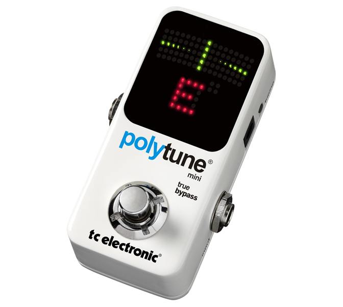 TC Electronic PolyTune Mini, polytonálna gitarová ladička TC Electronic PolyTune Mini, polytonálna gitarová ladička