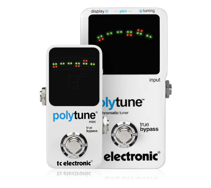 TC Electronic PolyTune Mini, polytonálna gitarová ladička TC Electronic PolyTune Mini, polytonálna gitarová ladička