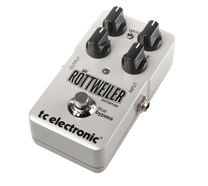 TC Electronic Röttweiler Distortion, distortion pedál TC Electronic Röttweiler Distortion, distortion pedál