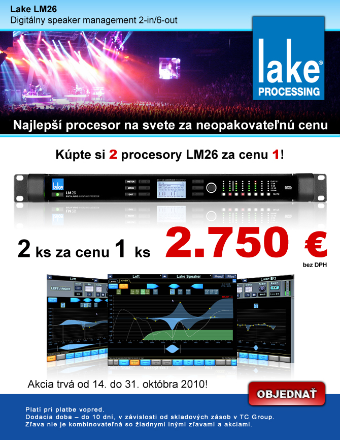 Lake LM 26 - Speaker procesor Lake LM 26 - Speaker procesor