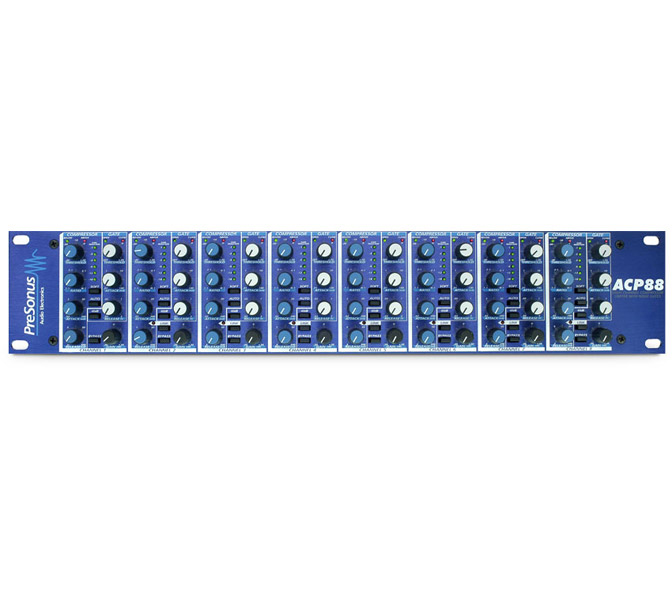 PreSonus ACP 88, 8-kanálový kompresor / limiter / gate