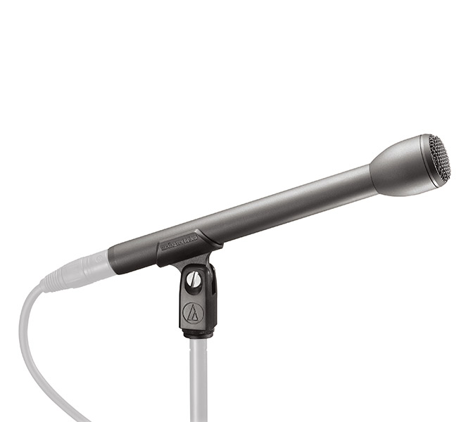 Audio-Technica AT8004L - reportážny dynam. mikrofón, guľa, dlhá ľahká rúčka