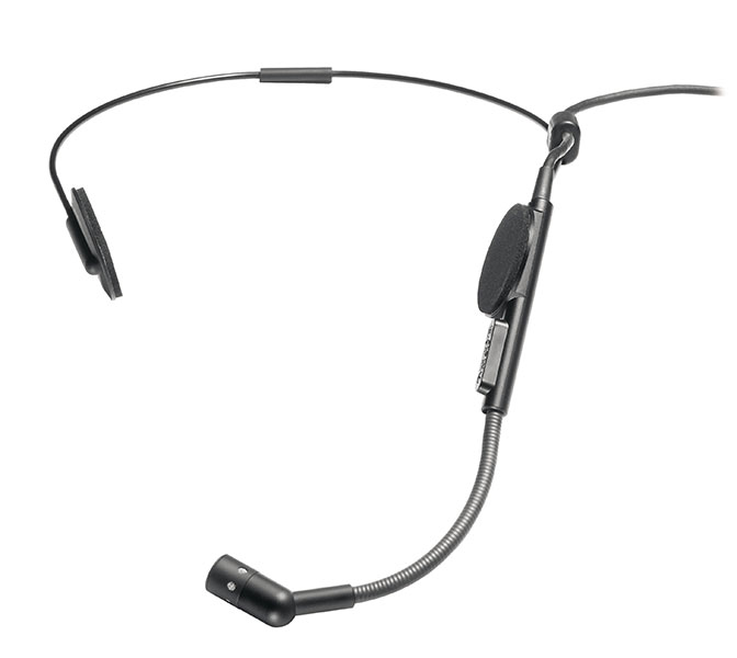 Audio-Technica ATM73AC - kond.headset mikrofón.kardioida,nap.modul,neukonč.