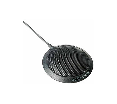 Audio-Technica ATR4697 - boundary mikrofón, guľová charakteristika, vypínač