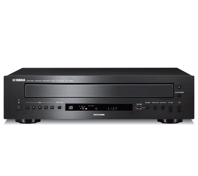 Yamaha CDC600BLRK, CD/MP3 prehravač pre 5 diskov s USB