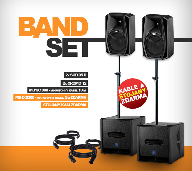 dB Technologies CROMO BAND SET - Aktívna PA zostava, výkon 2 600 W/PRG