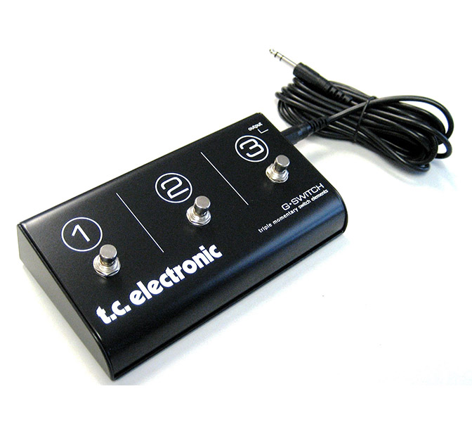 TC Electronic GSWITCH, Ovládací foot switch