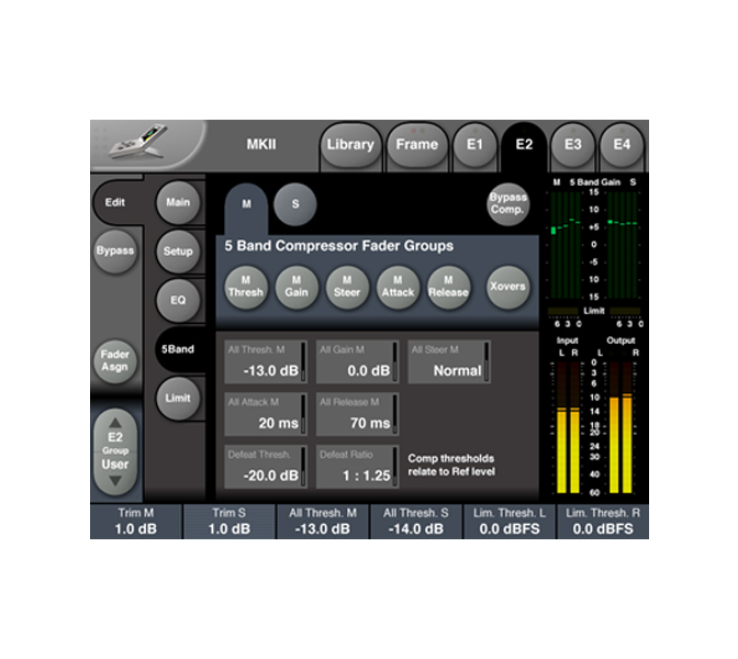 TC Electronic Stereo Mastering, Stereo Mastering; MD3, MD4 a BrickWall limiter