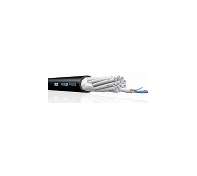 KLOTZ - PF15Y08 - Multikábel PolyFLEX 8-pár, priemer 11,6 mm, čierny