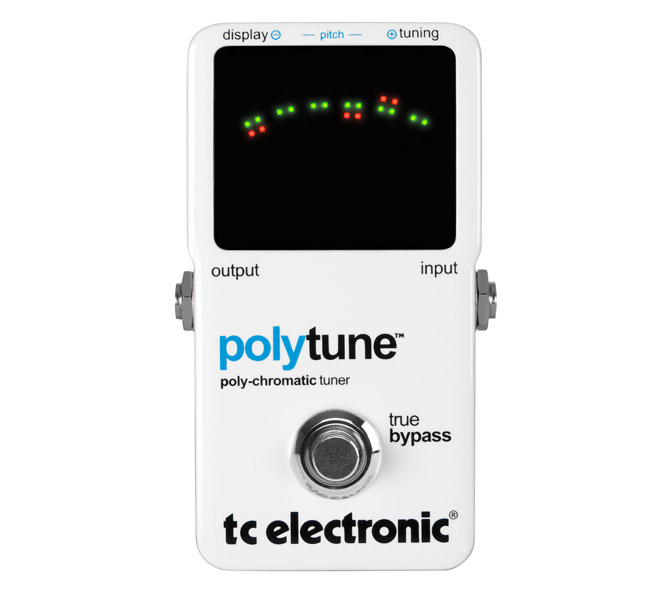 TC Electronic PolyTune, polytonálna gitarová ladička TC Electronic PolyTune, polytonálna gitarová ladička
