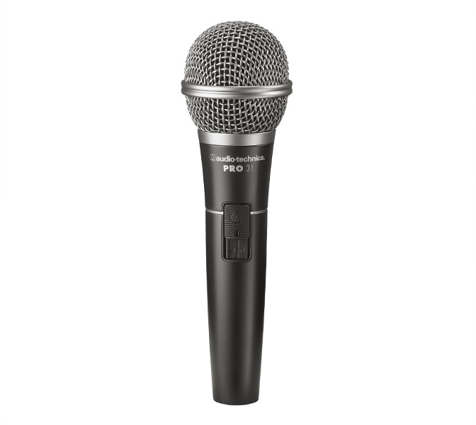 Audio-Technica PRO31QTR - dynamický mikrofón, kardioida, vyp.,kábel XLR-Jack