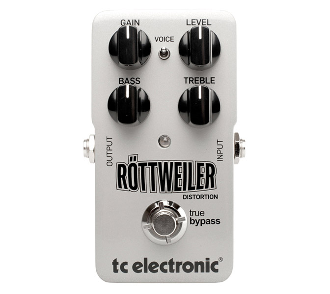 TC Electronic Röttweiler Distortion, distortion pedál TC Electronic Röttweiler Distortion, distortion pedál
