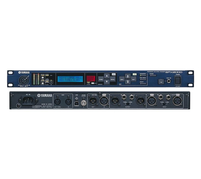 Yamaha SPX2000, Multi-efektový procesor, 24 bit/96kHz
