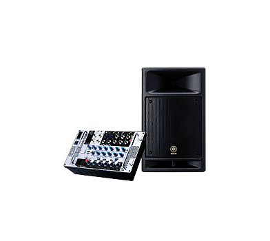 Yamaha STAGEPAS 150M, Pasívny repro s powermixom, 2mic+3stereo line,150W