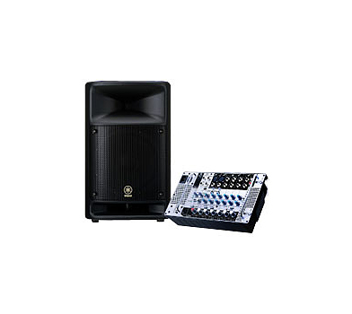 Yamaha STAGEPAS 250M, Pasívny repro s powermixom, 2mic+4stereo line,250W