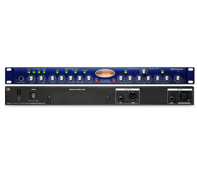 PreSonus STUDIOCHANNEL, mikrofónny predzosilňovač