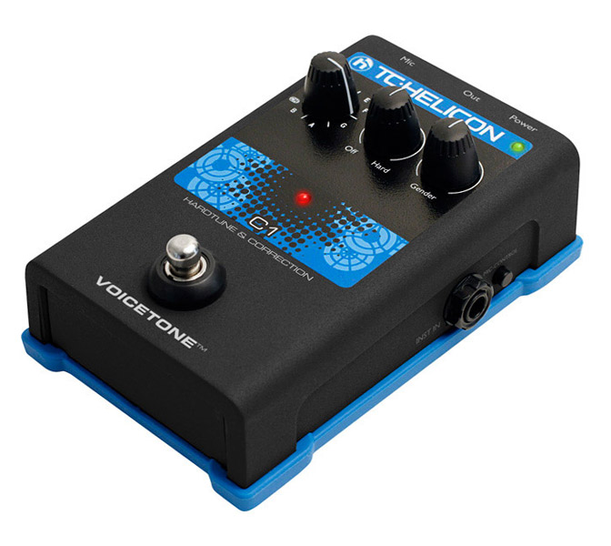 TC-Helicon VoiceTone C1, Hardtune a dolaďovací pedál