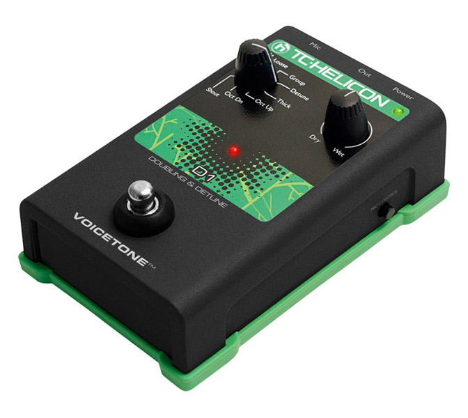 TC-Helicon VoiceTone D1, Doubling a detune pedál