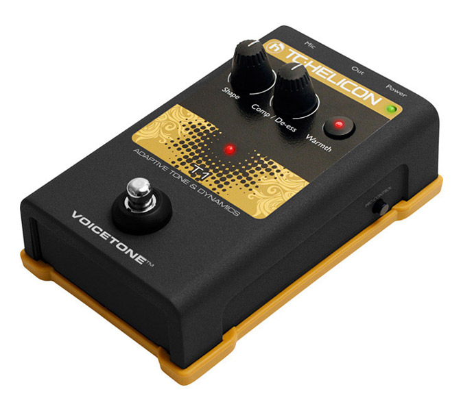 TC-Helicon VoiceTone T1, Adaptive tone a dynamics