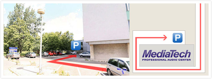 MediaTech - parkovanie MediaTech - parkovanie