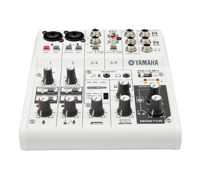 Yamaha AG06, Analogový mixpult s USB
