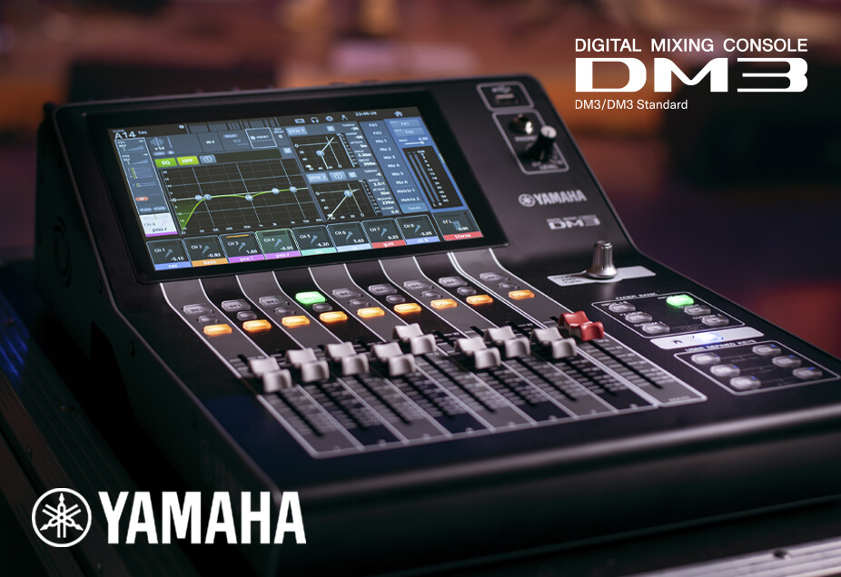 kompaktné mixpulty Yamaha DM3