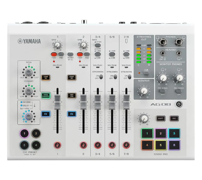 Yamaha AG08, Podcastový mixpult