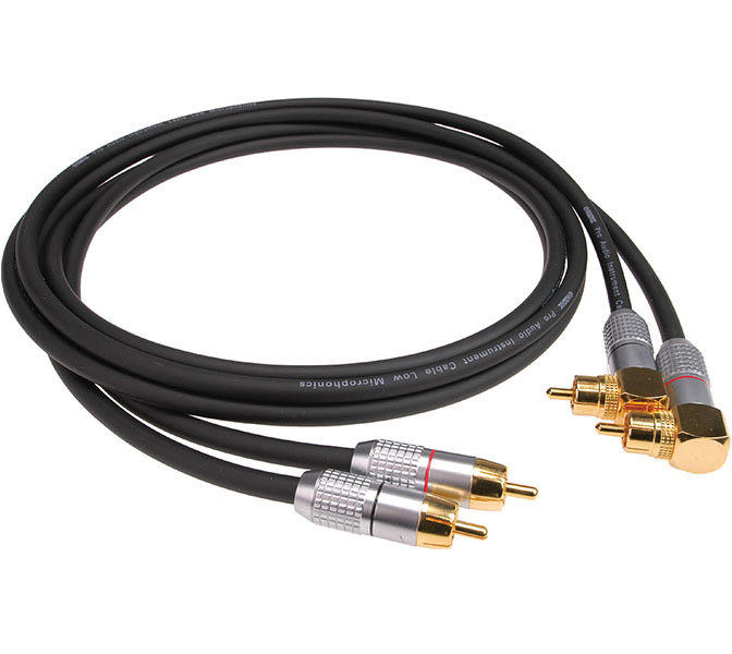 KLOTZ - ALPA030 - kábel; 3 m; 2 Cinch - 2 Cinch Lomený; KLOTZ