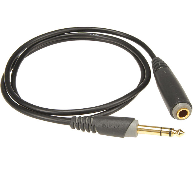 KLOTZ - AM-EX20300 - kábel 3m; 6,3mm Jack(S)samec - 6,3mm Jack(S)samica