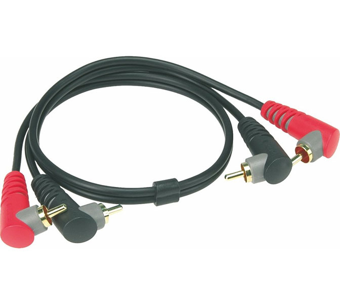 KLOTZ - AT-CCA0200 - kábel; 2 m; 2 Cinch Lomený - 2 Cinch Lomený; KLOTZ