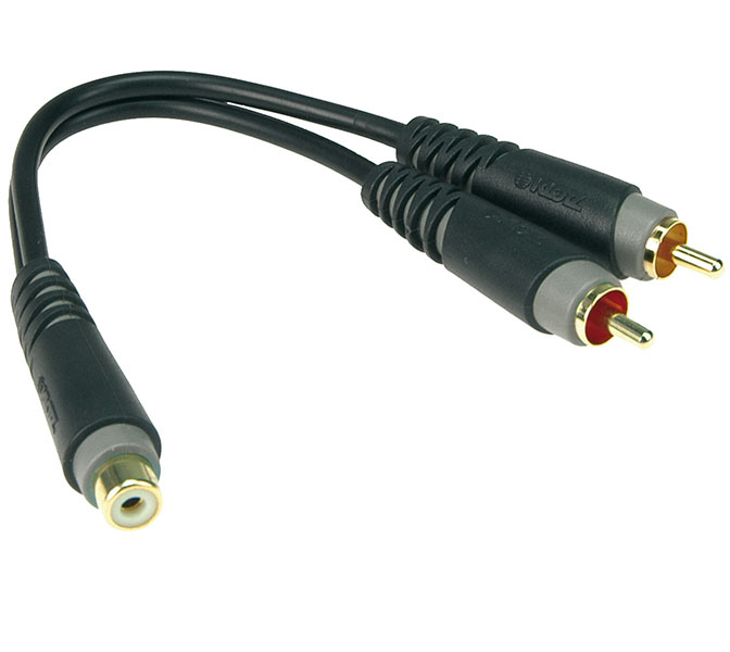 KLOTZ AYU-8 - Y-redukcia RCA samica -> 2x RCA samec