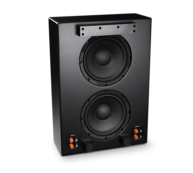 Blaze C8S čierny  pasívny nástenný subwoofer