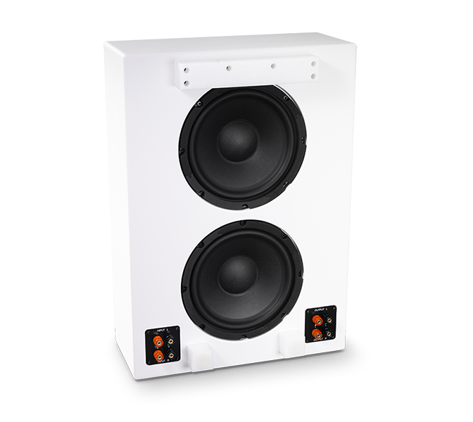 Blaze C8S biely pasívny nástenný subwoofer