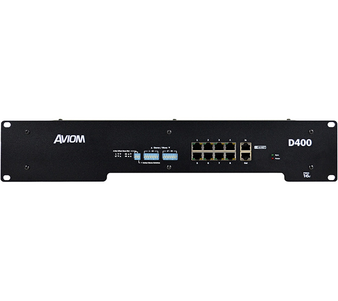 AVIOM D400 - A-Net® Distributor