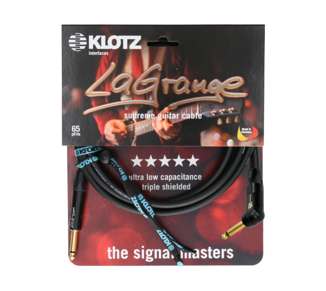 Gitarový kábel KLOTZ, 3m, LaGrange, LA-GPR0300