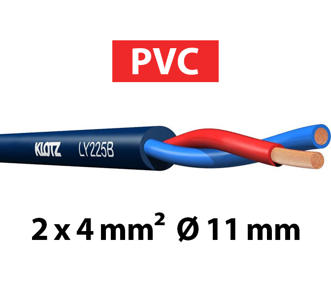 KLOTZ - LY240B Reproduktorový kábel