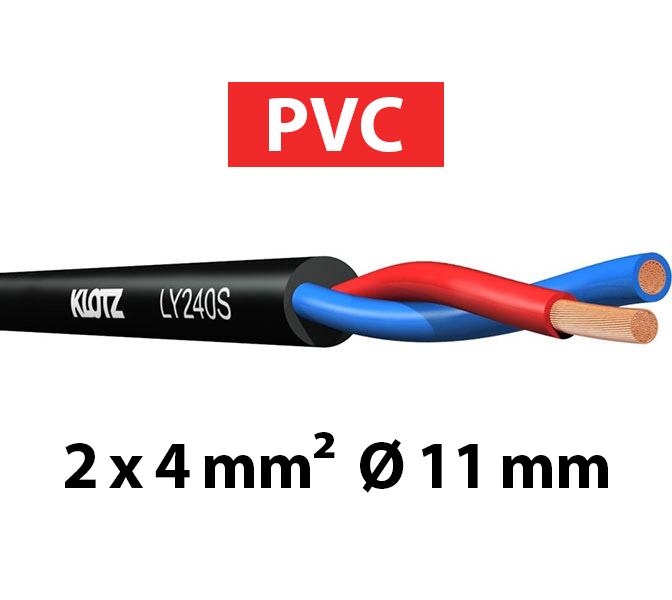KLOTZ - LY240S Reproduktorový kábel
