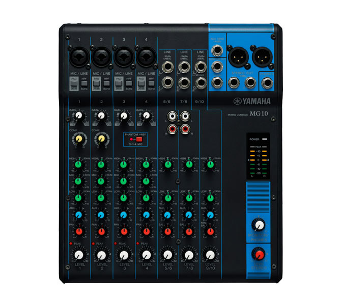 Yamaha MG10, Analogový Mixpult