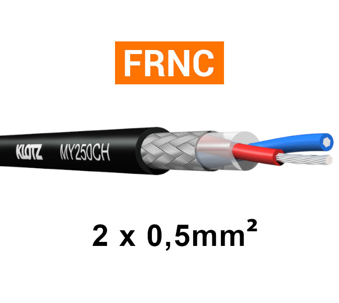 KLOTZ - MY250CH.500 Mikrofónny kábel, 500m