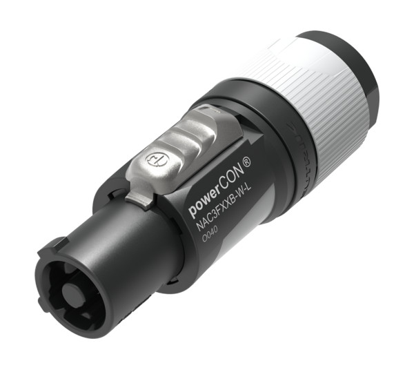 NEUTRIK NAC3FXXB-W-L, 3 pólový 
