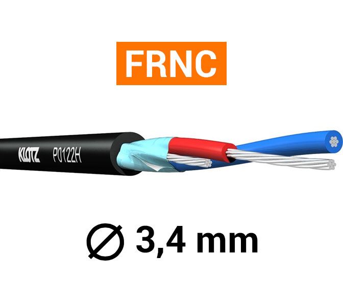 KLOTZ - P0122H Mikrofónny kábel