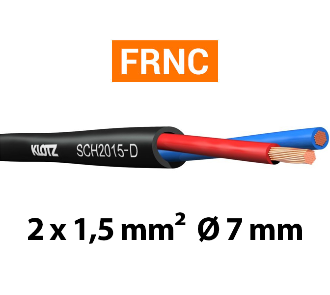 KLOTZ SCH2015-D, Repro kábel