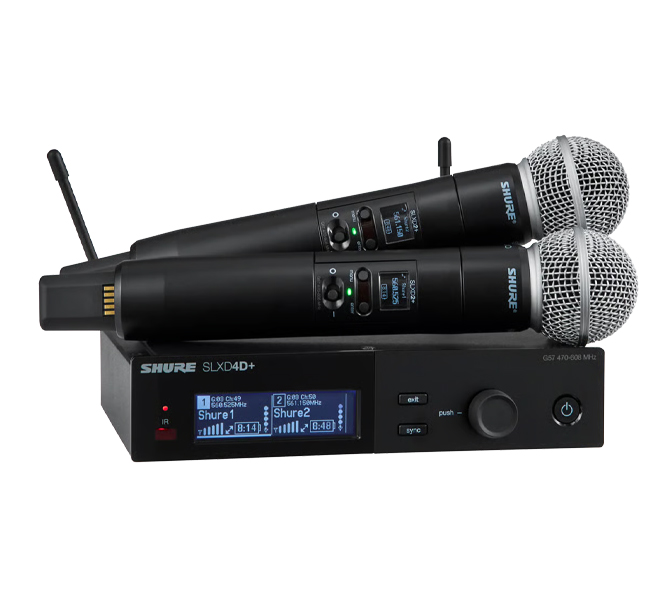 Shure SLXD24D+E/58-G60
