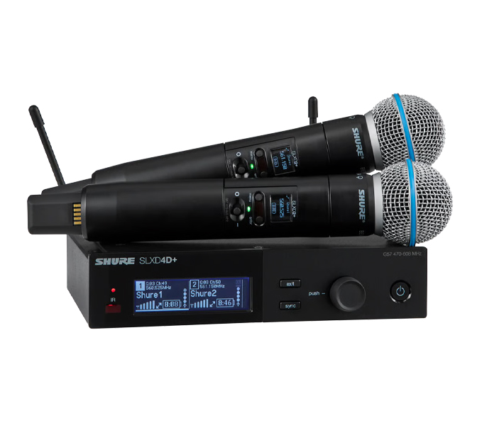 Shure SLXD24D+E/B58-S50
