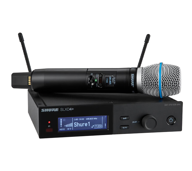 Shure SLXD24+E/B87A-K55