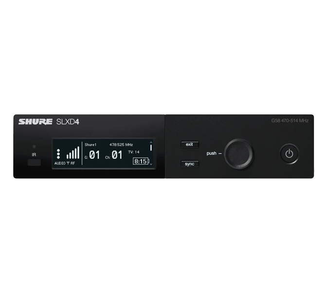 SHURE SLXD4E=-G59