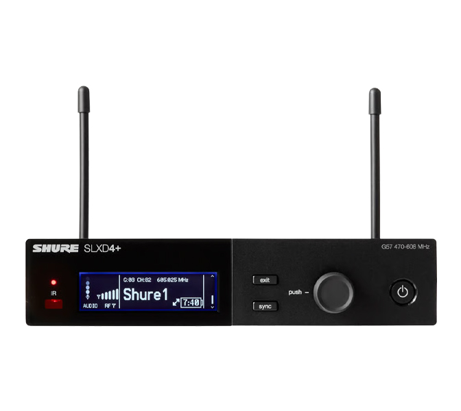 Shure SLXD4+E=-K55
