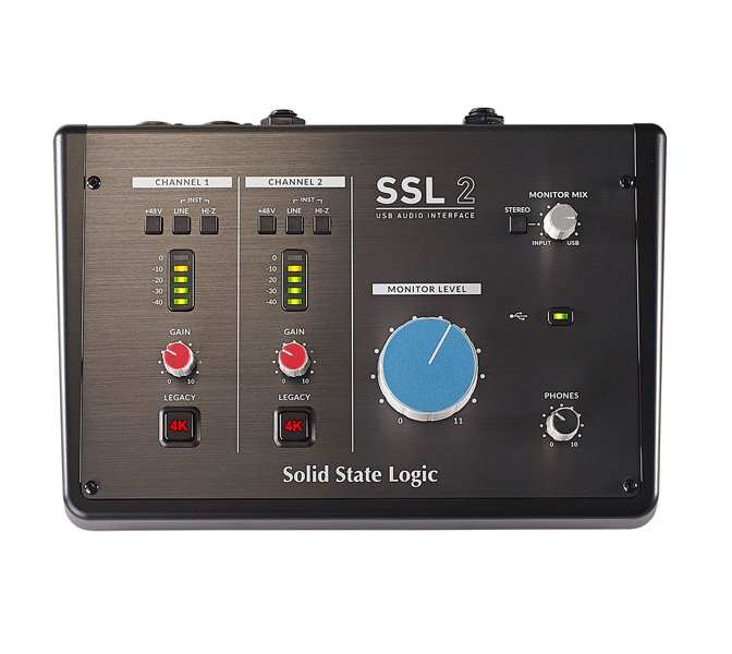 Solid State Logic SSL 2, Zvuková karta